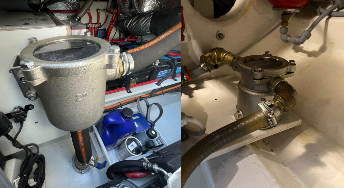 Andy Marine 316L nerūdijančio plieno jūros vandens filtras