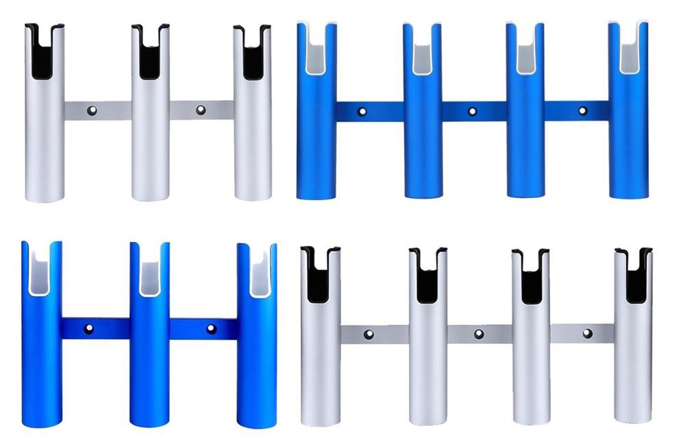 Aukščiausios kokybės aliuminio lydinio jūrinis 4 vamzdžių strypo laikiklis